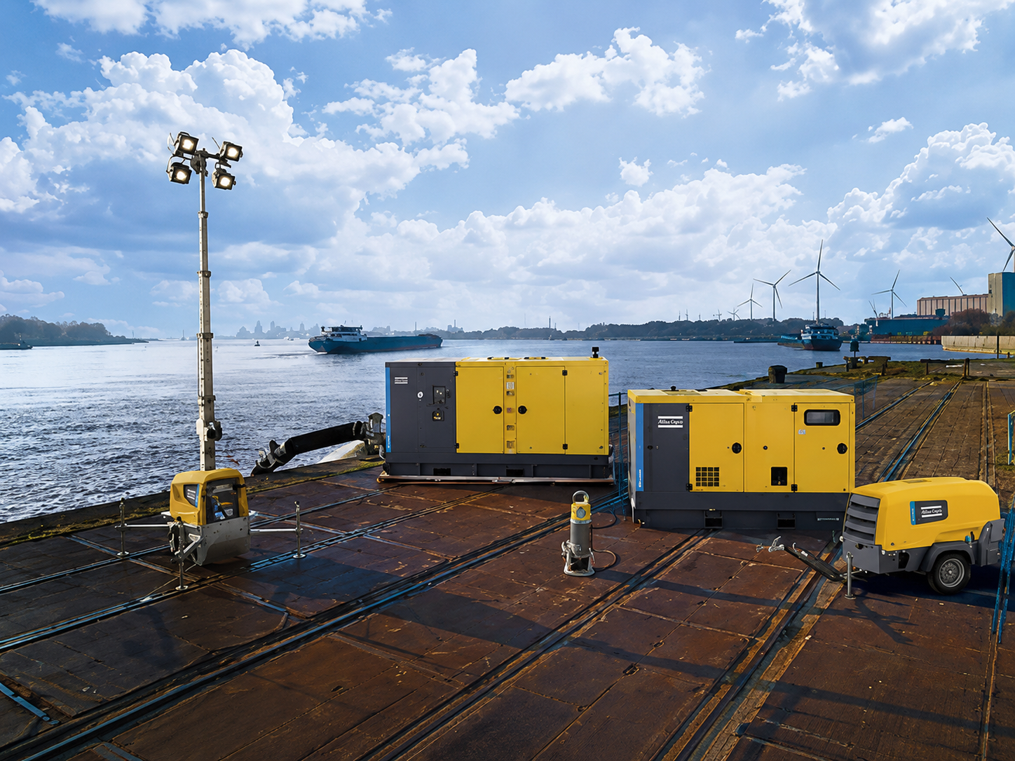 Atlas Copco equipment